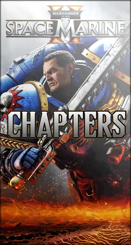 SPACE MARINE 2 Playable chapters: First Founding - Successor - DLC chapters #warhammer #40k #spacemarines #spacemarine2 #ultramarines #spacewolves #ravenguard #salamanders