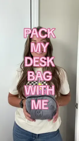 Pack my at-work personal bag from @A.M. Honey Bee Boutique  #teacher #teachersoftiktok #amhbgirls 