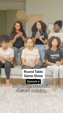 😌🐪 “The round Table Game Show” Episode 6 now out on youtube: Chase and Melo 🦋 @Vanessa Damaris @whitney.code @Kimberly: Your Real Estate PAL @SiMpLyRoNDiE @Chantelle Rose 