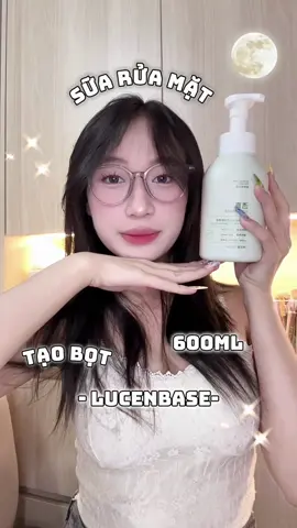 Sữa rửa mặt siu nhìu bọt lun nè mí bà #srmbot #lucenbase