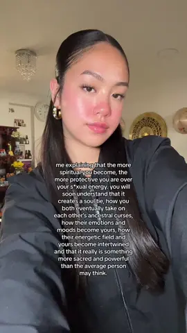 you can’t be calling yourself spiritual when you’re having mindless s*x. that’s just not how it works. keep your energy as pure as possible, purity is the most valuable thing anyone can have in this generation.  #SelfImprovement #spiritualtok #sacredenergy #relationships 