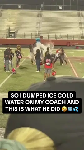 Bro became a track star 😤 #football #coach #icecold #funny #run #highschool  (🎥 @jyoung_53)