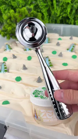 zen garden scoops🙂‍↔️ — this memoryDOUGH slime is one of my all time favs— it’s so relaxing + the scoops were so smooth😍 scented like a green tea cucumber spa and comes w/ the complete zen charms✨ — #slimezen #asmr #scooping #zengarden #satisfying #slimescoop