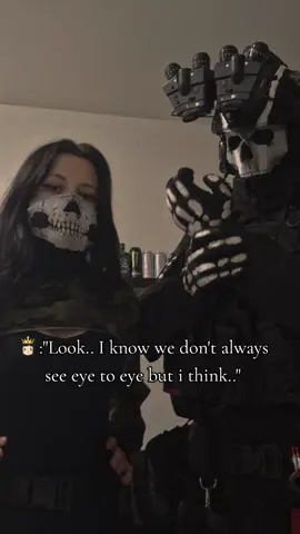pov:You were not in the mood today  ⚠️MDNI⚠️ #ghost #ghostmw2 #simonriley #mw2 #codcosplay #cosplay #cod #modernwarfare #maskedmen #maskedman #callofduty #codghost #cosplayer 