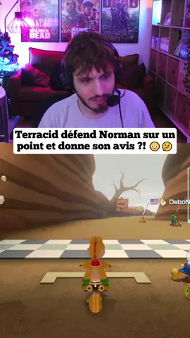 Terracid parle de Norman et explique son point de vu sur son impact vis-à-vis de youtube 😱🤔 #terracid #norman #youtuber #pourtoii #cacabox