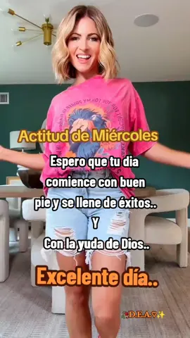 #Actitudďemiercoles #frases #motivation #reflexion #parati #buenosdias #excelentemiercoles_tiktokteros #tiktok #vivirlavidafeliz ✨️✌️🙏💃