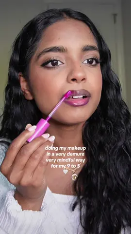 stay mindful  #demure #workmakeup 
