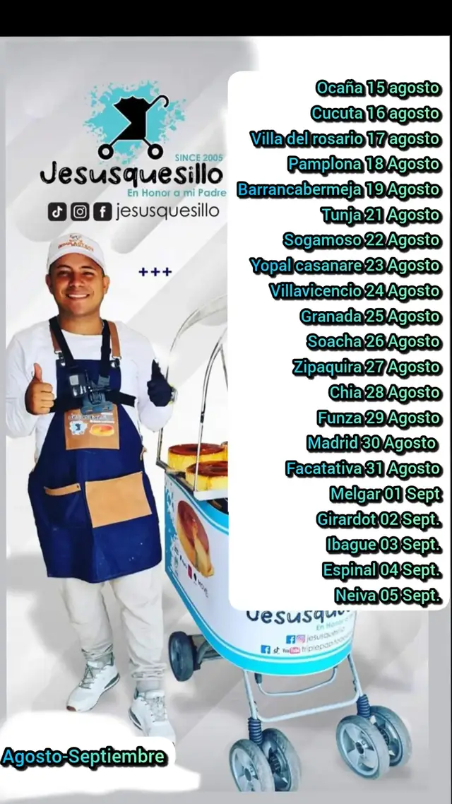 nueva gira Dios mediante