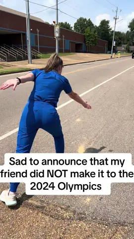 Maybe 2028 will be her year! 🤣🤷‍♀️ #olympics #olympicsfail #fyp#falls #clumsylife #pimpdown  