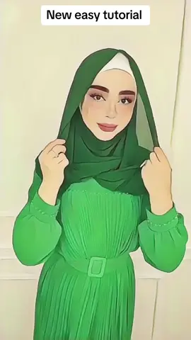 Easy and quick tutorial 🧕#hijabtutorial #hijabigirl #foryou #fyp #viral #tutorial #StyleInspiration #fashiontiktok #modestfashion #viraltiktok #foryoupage 