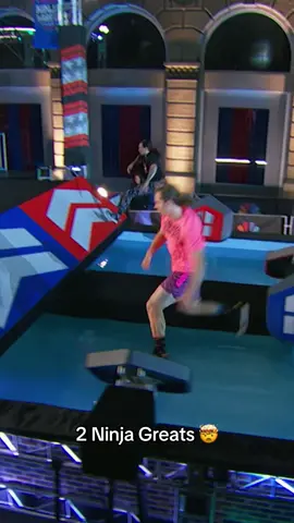 RJ is a speed demon on the course and Bob didnt make it easy for him! 💪🏽🤩 #AmericanNinjaWarrior #ninjawarrior #ANW #race 