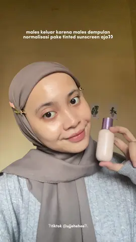 ayoo siapa yg blm coba tinted sunscreen🫵🫵 @Somethinc Official #tintedsunscreen #sunscreen #skincare 