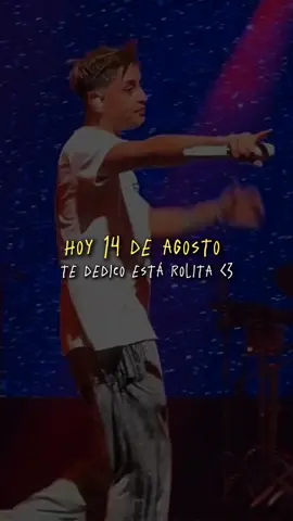 Hoy 14 de agosto te dedico ❤️‍🩹 #noviostiktok #dedica #parati 