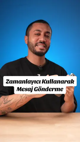 Zamanlayıcı Kullanarak İstediğiniz Zaman İstediğiniz Kişiye Mesaj Gönderin 👌 #ipucu #telefon 