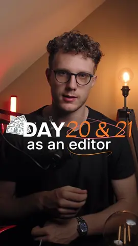 Day 20&21 of making as much money as possible starting from scratch… . . . #videoediting #videoeditor #30daychallange 
