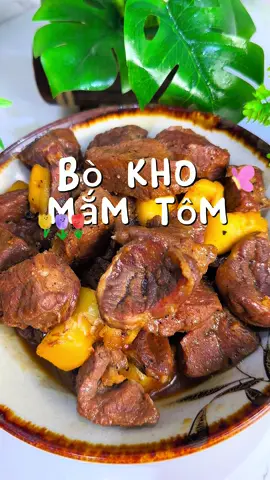 Thịt bò kho mắm tôm các bác thử bao giờ chưa🤤🤤🤤#HảoThíchVàoBếp #nấuăncùngtiktok #mỗingàymộtmónngon #cơmnhà #nấuăntheocảmhứng #bòkhomắmtôm 