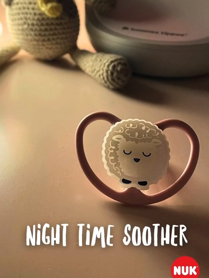 Say goodbye to lost soothers in the dark! 🌙✨ Discover the NUK Silicone Soother Space Night that glows brightly, making nighttime soothing easier than ever. 🌟👶 #nukpacifier#NUKsoother #NUK #babyproducts #babiesoftiktok #babytiktok #pacifier #baby #toddlers #infant #glowinthedark