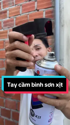 Tay cầm bình sơn xịt #dangtran 