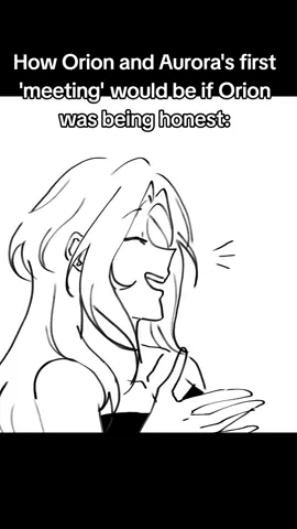 For more context: Orion sometimes wears disguises, Wigs and other clothes that are related to the 1980's just so He could visit Aurora, and watch over her as she performed her usual songs, So their 