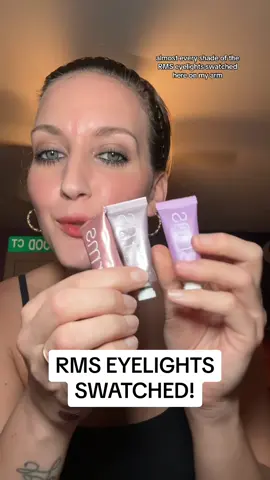 RMS EYELIGHTS CREAM EYESHADOW SWATCHES 🥰 #rmsbeauty #creameyeshadow #eyeshadow #makeupswatches  @Mallory Osses  @Mallory Osses 