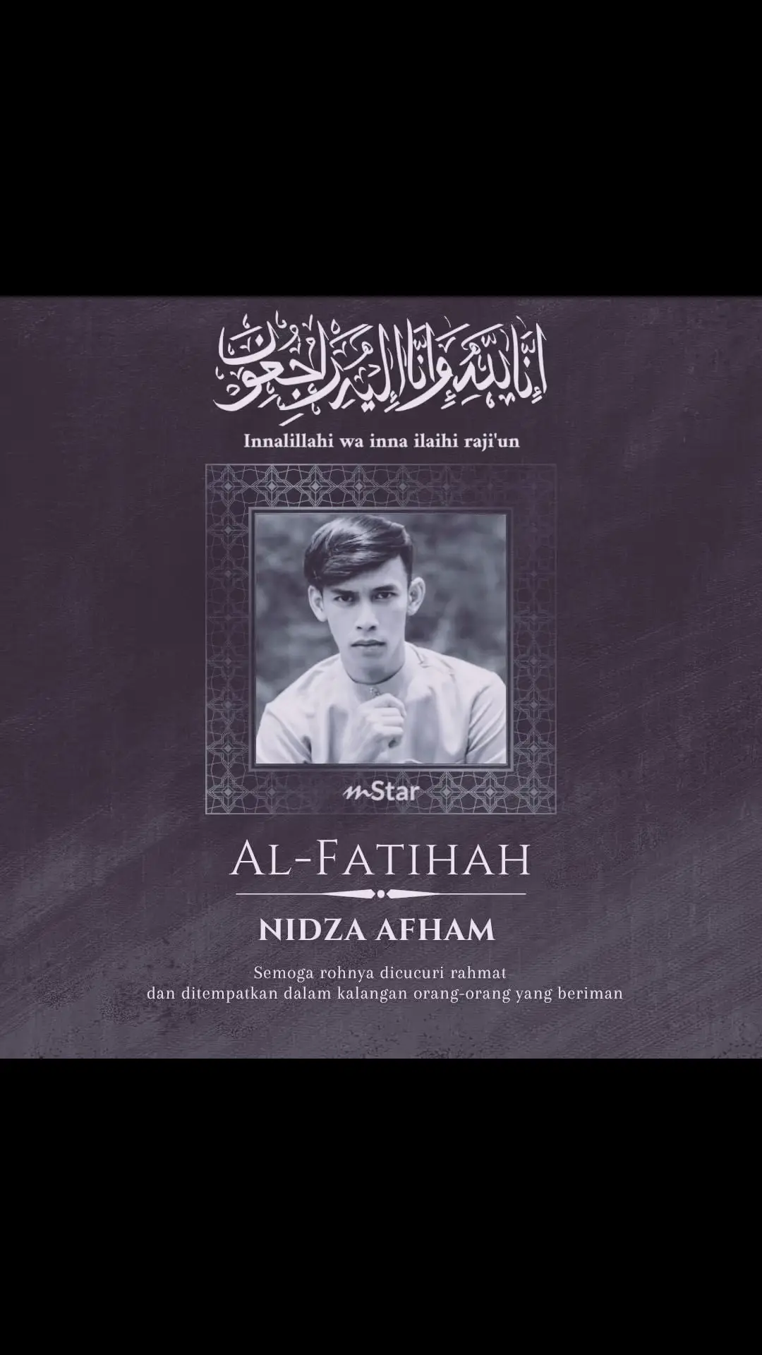 Inna lillahi wa inna ilaihi raji'un Polis Selangor Datuk Hussein Omar Khan mengesahkan mayat seorang lelaki yang ditemui di sekitar jambatan Sungai Klang adalah penyanyi Nidza Afham. Mayat tersebut dijumpai sekitar 7 malam kira-kira 1 kilometer dari lokasi Nidza dilaporkan hilang. Salam takziah buat keluarga dan sama-sama kita sedekahkan al-Fatihah #fyp #foryou #alfatihahbuatmu 