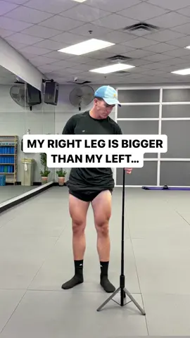 My right leg is half an inch bigger than my left… This is how im fixing it! I have 2 leg workouts every 8-9 days First leg workout is heavy exercises both legs together(most beneficial for maximal growth) Second leg day is all uni-lateral exercises(not doing more volume on the small leg, but simply making sure my left leg is working just as hard) Do this by always starting with the smaller/weaker limb, going to failure and then doing the exact same on the stronger/bigger side Like & follow to be your best physical self  #musclebuilding #gymtips #muscleimbalance #fitnesscoach 