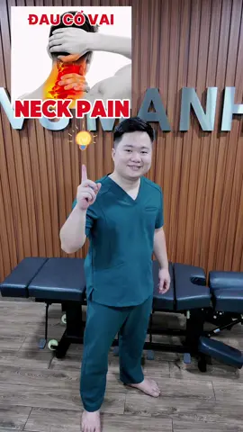 Giải toả đau mỏi căng cơ cổ vai chỉ với động tác sau 💡 #viral #vumanhyhoccotruyen #tips #neckpain #vuducmanh 