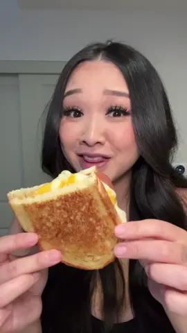 Spam grilled cheese 😁  #snack #mukbang #grilledcheese #spam #lunch #foodcombo #weirdfood #Foodie #foodtiktok 