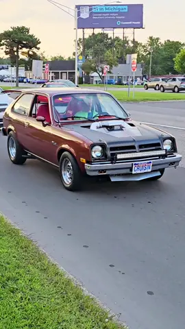 Chevrolet Chevette Classic Car Drive By Engine Sound Woodward Dream Cruise 2024