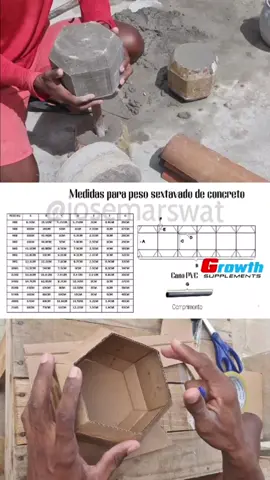 Moldes Para Halteres de Concreto 2kg à 25kg #halteresdeconcreto #pesodeconcreto #pesocaseiro  #josemarswat 