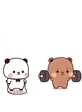 bubu and dudu in the gym #viral #perte #viralvideo #bubu #dudu #Love 