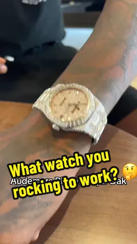 What watch you rocking to work? 🤔 #fyp #carsales #dealership #watch #jewelry #sales #salesman 