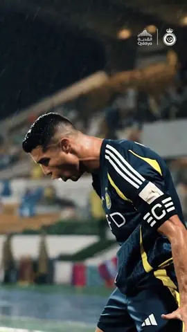 THE SIUUUU IN THE RAIN 🌧🥶 #Cristiano #Ronaldo #alnassr #cr7 #fyp 