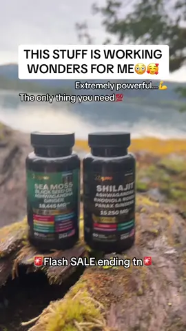 Don’t say that I didn’t tell y’all about this stuff… it really is the truth🔥 #seamoss #shilajit #supplements #ttshop #tiktokshop 