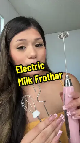 Love my new toy 😂 #milkfrother #frother #coffeefrother #coffee #bakingtok #kitchenessentials 