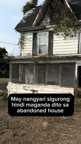 May nangyari sigurong hindi maganda dito sa abandoned house #followers #abandoned #pinay #minivlog 