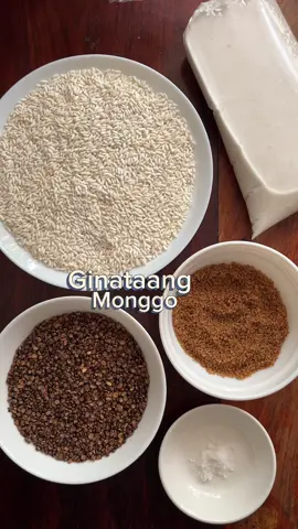 Ginataang Monggo for merienda! 🤎🍚 #merienda #meriendaideas #lutongbahay #homecooking #dessert #ginataangmonggo #snack #pinoyfood #fyp