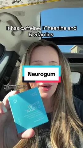 I recently saw a podcast where Joe Rogan spoke about how bad energy drinks are for you and I’m always looking for a more natural alternative.  This gum has 3 ingredients: caffeine, l-theanine and b-vitamins and gives me just the energy boost and focus that i need!  #energygum #neurogum #tiktokshop #tiktokmademebuyit #tiktokdeals #focus #ltheanine #energy 