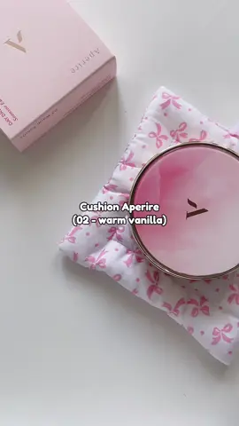Em cushion siêu xinh từ packaging đến chất kem 🌸 #fyp #kbeauty #fypシ #cushion #aperire #aperirecushion #makeup 