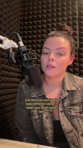 Just because your body looks different, doesn’t mean your body looks bad   #poetry #fyp 