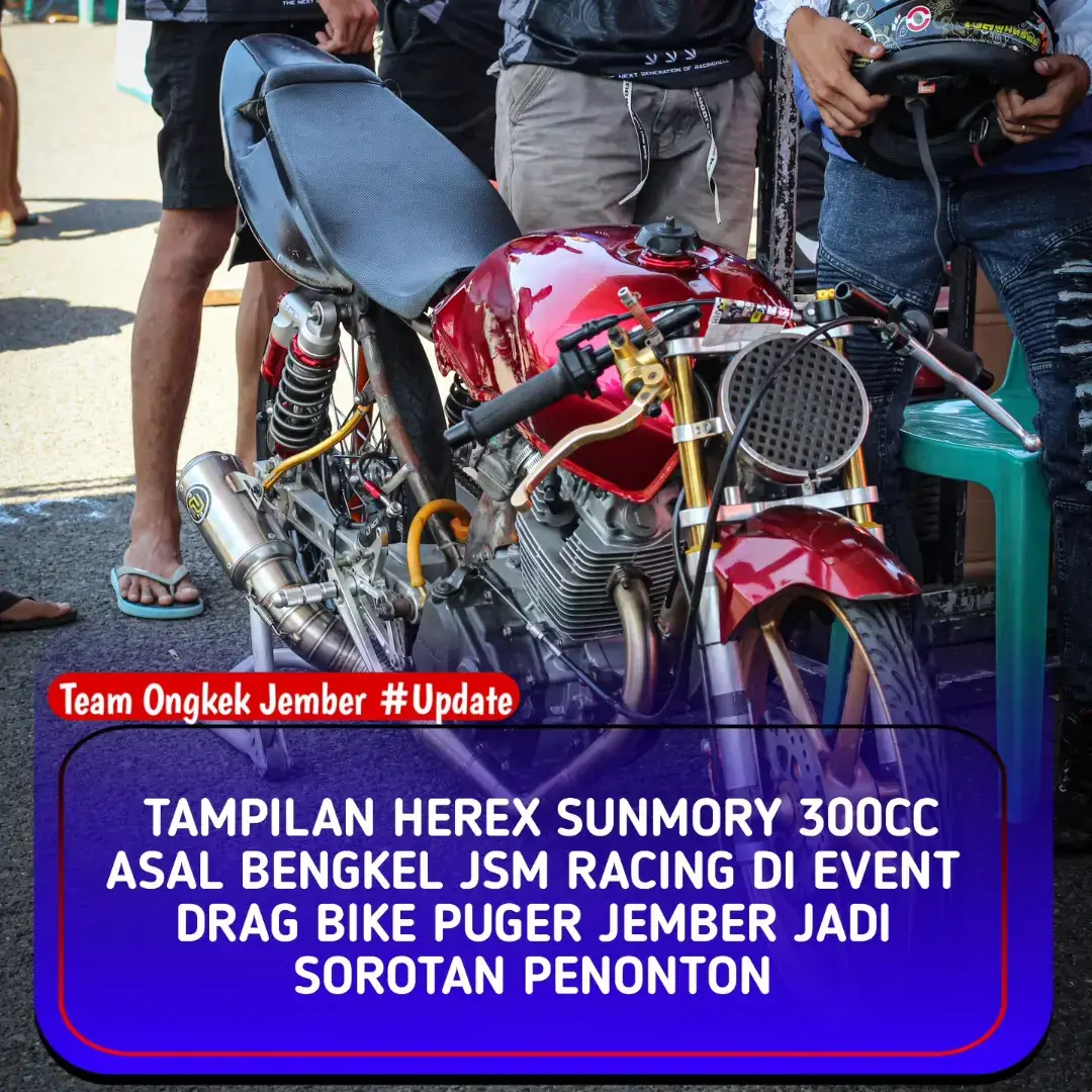 HEREX Sunmory 300cc by JSM Racing Lumajang raih podium 1🔥 #teamongkekjember #herexsunmori #herexsunmory300cc #fypage #fyp #foryou 