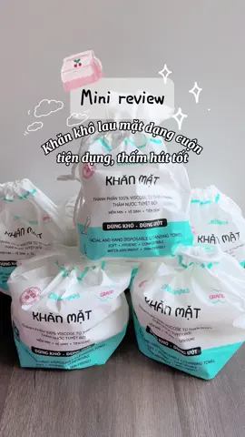 Em khăn mặt khô này chắc chắn là chân ái của nhiều người lắm luôn nè #minkydaily #khanmatkho #chillwipes 