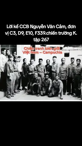 #Bộ đội cụ Hồ #chiến trường k 