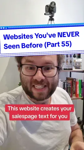 Websites You've NEVER Seen Before (Part 55)  #copywriting #aitext #sales 