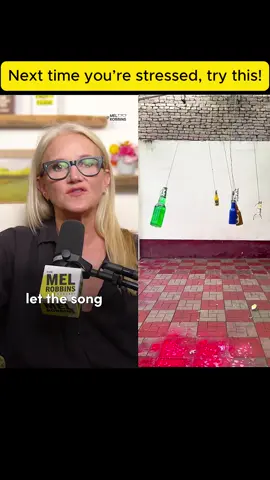 Next time you’re stressed, try this! #melrobbins
