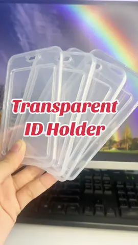 Waterproof Transparent Id Holder #fyp #fypシ゚viral #fypシ #foryoupage #fypage #idholder #cardholder #idcover #card #cardprotector #clearholder #id #student #cardcover #tiktokfinds #tiktokbudolfinds #tiktokshop 