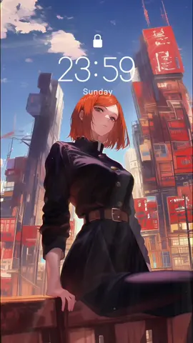 Download Wallpaper In My Bio 🍭  #nobarakugisaki #nobara #jjk #fonddecrananime  #fonddecrananime #animes #4k #fyp #foryoupage #jujutsukaisen #wallpaper