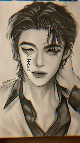 mas.. anu mas🫣 *ref from pin #art #drawing #sketch #pencilart #redraw #semirealism #trend #4u 