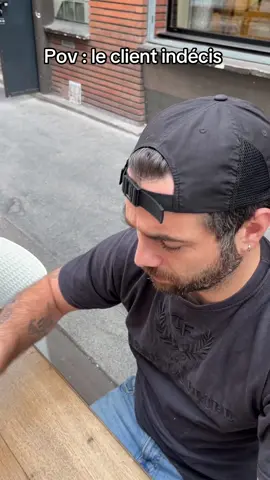 Pov : le client indecis  #chef #restaurant #cheflife #restauration #humour #pov #drole 