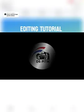 Replying to @N Opening logo tutorial!